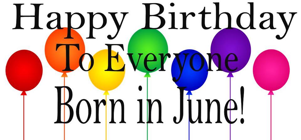 Image result for june birthdays